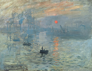 Maleriet som lagde navn til impressionismen: "Impression: soleil levant"