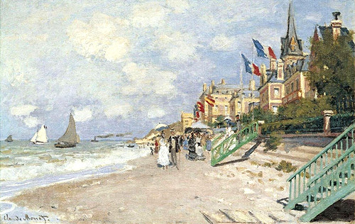 11 - The Boardwalk on the Beach at Trouville1